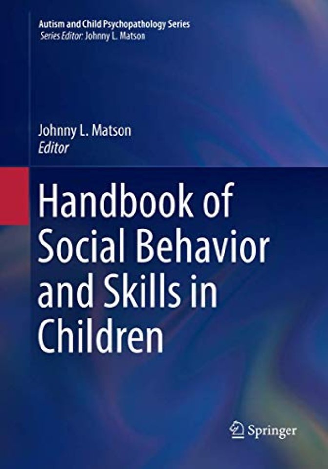 Handbook of Social Behavior and Skills in Children