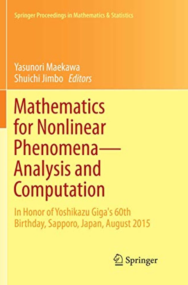 Mathematics for Nonlinear Phenomena — Analysis and Computation