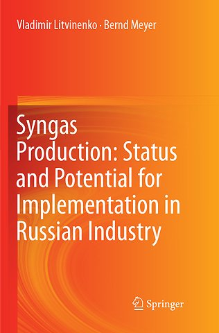 Syngas Production: Status and Potential for Implementation in Russian Industry