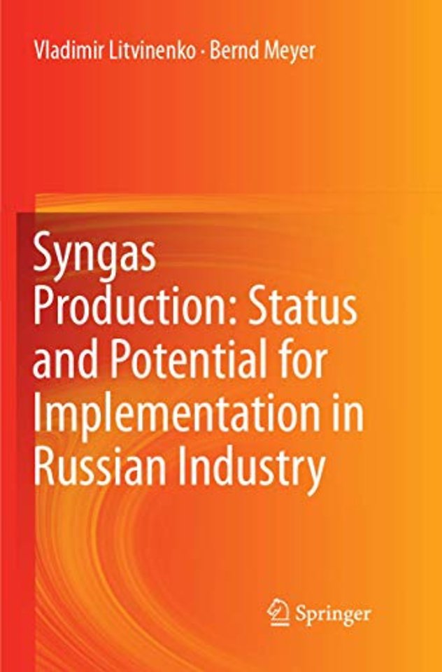 Syngas Production: Status and Potential for Implementation in Russian Industry