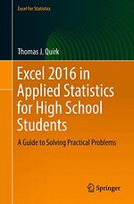 Excel 2016 in Applied Statistics for High School Students