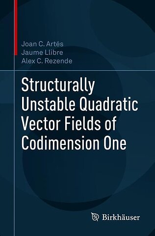 Structurally Unstable Quadratic Vector Fields of Codimension One