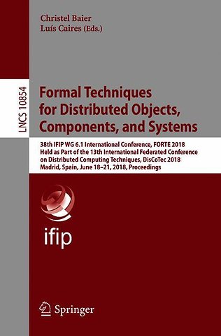 Formal Techniques for Distributed Objects, Components, and Systems