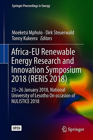 Africa-EU Renewable Energy Research and Innovation Symposium 2018 (RERIS 2018)