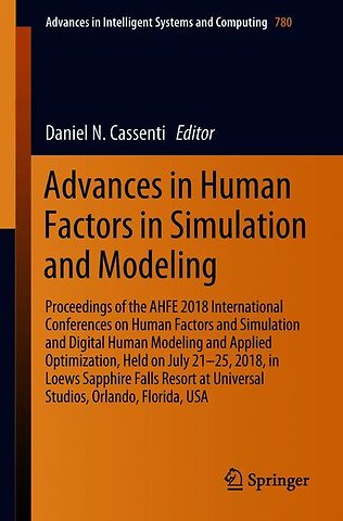 Advances in Human Factors in Simulation and Modeling