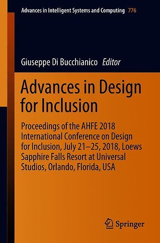 Advances in Design for Inclusion