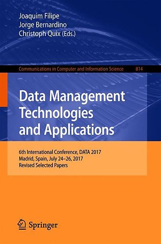 Data Management Technologies and Applications