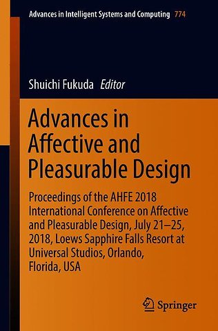 Advances in Affective and Pleasurable Design
