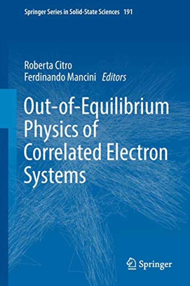 Out-of-Equilibrium Physics of Correlated Electron Systems