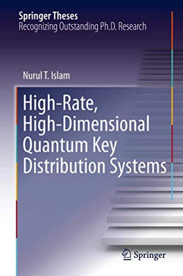 High-Rate, High-Dimensional Quantum Key Distribution Systems