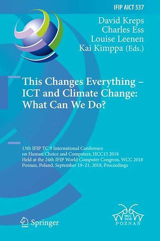 This Changes Everything – ICT and Climate Change: What Can We Do?