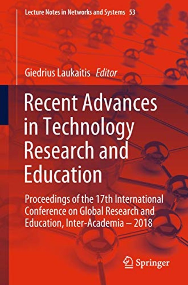 Recent Advances in Technology Research and Education