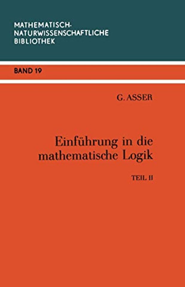 Einführung in die Mathematische Logik