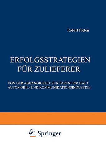 Erfolgsstrategien für Zulieferer