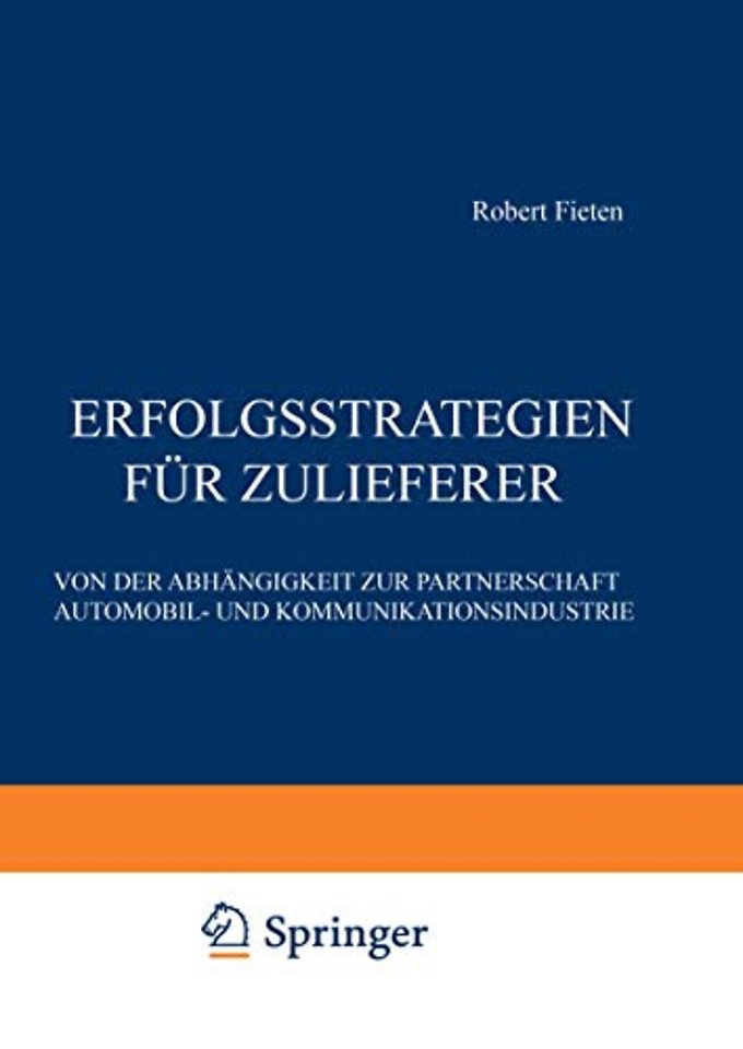 Erfolgsstrategien für Zulieferer
