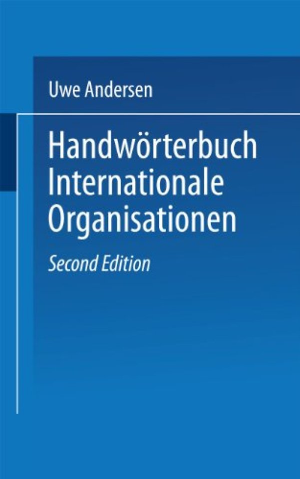Handwörterbuch Internationale Organisationen