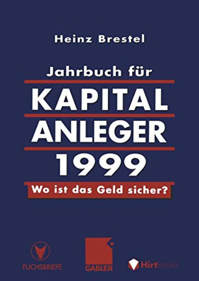 Jahrbuch für Kapitalanleger 1999