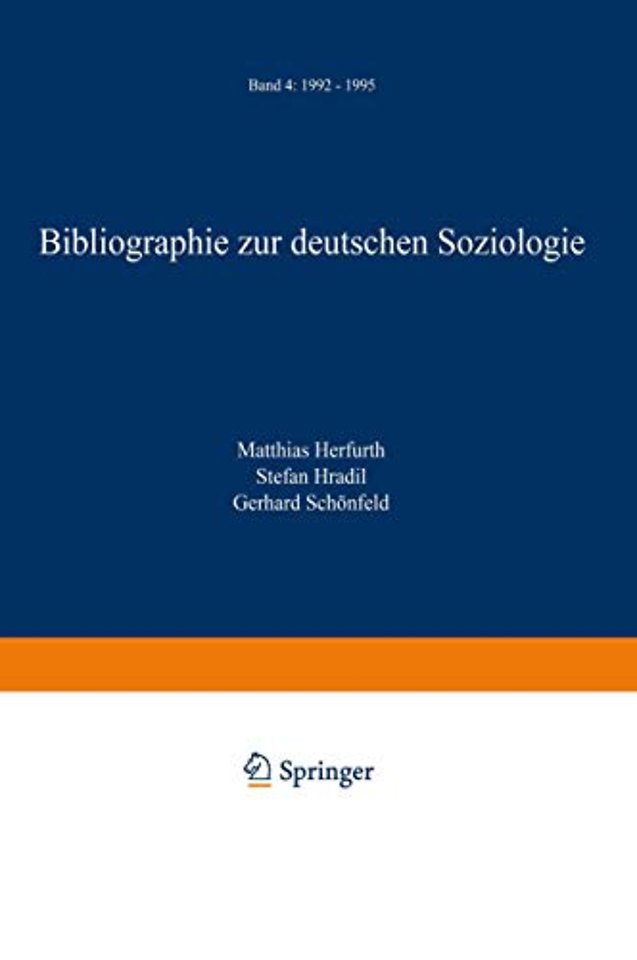 Bibliographie zur deutschen Soziologie