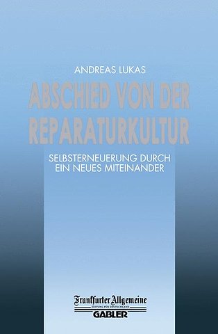 Abschied von der Reparaturkultur