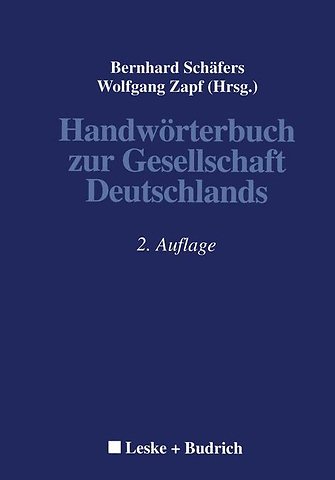 Handwörterbuch zur Gesellschaft Deutschlands