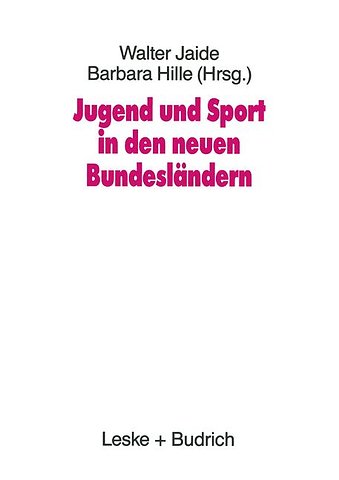 Jugend und Sport in den neuen Bundesländern