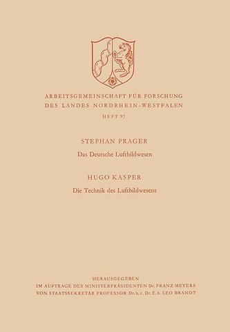 Das deutsche Luftbildwesen / Die Technik des Luftbildwesens