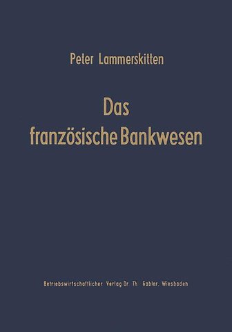 Das französische Bankwesen