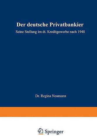 Der deutsche Privatbankier