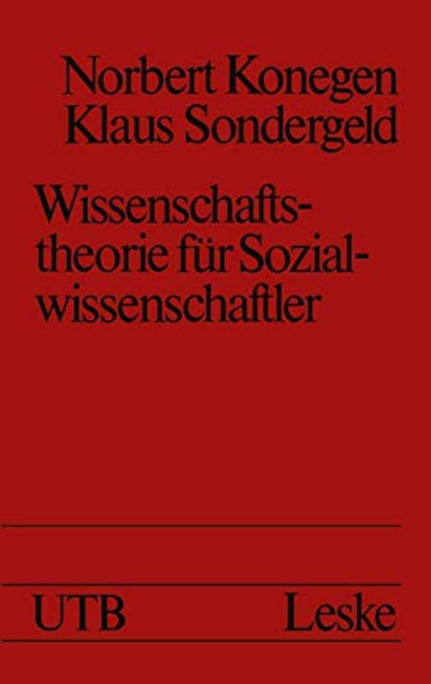 Wissenschaftstheorie für Sozialwissenschaftler