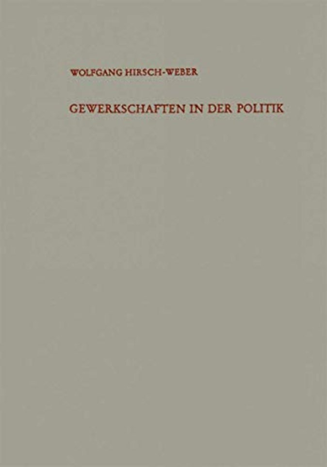 Gewerkschaften in der Politik