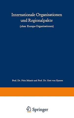 Internationale Organisationen und Regionalpakte