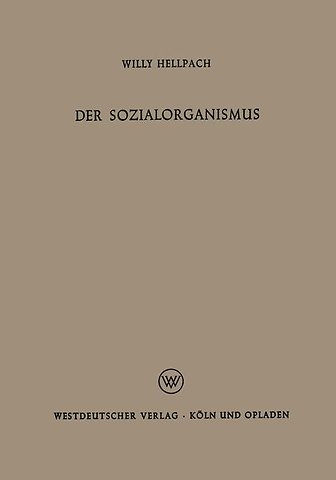 Der Sozialorganismus