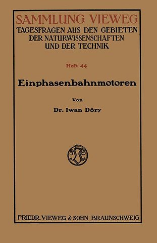 Einphasenbahnmotoren
