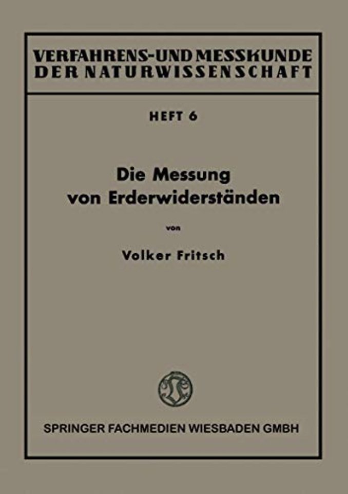 Die Messung von Erderwiderständen