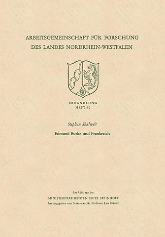 Edmund Burke und Frankreich