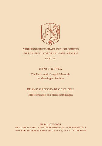 Die Herz- und Herzgefäßchirurgie im derzeitigen Stadium. Elektrotherapie von Herzerkrankungen