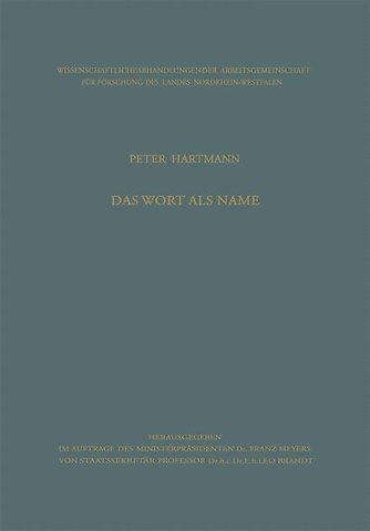 Das Wort als Name