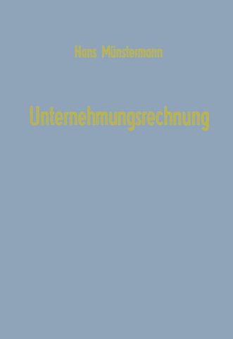 Unternehmungsrechnung
