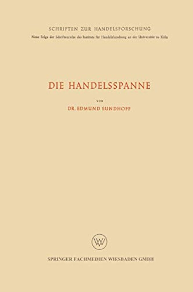 Die Handelsspanne