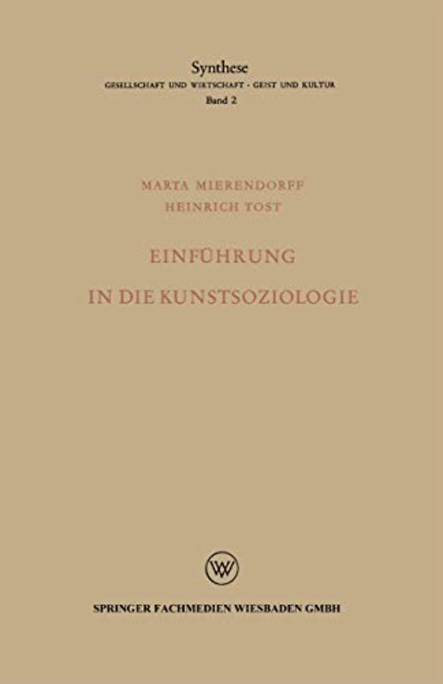 Einführung in die Kunstsoziologie