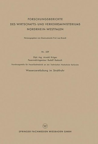 Wasserzerstäubung im Strahlrohr