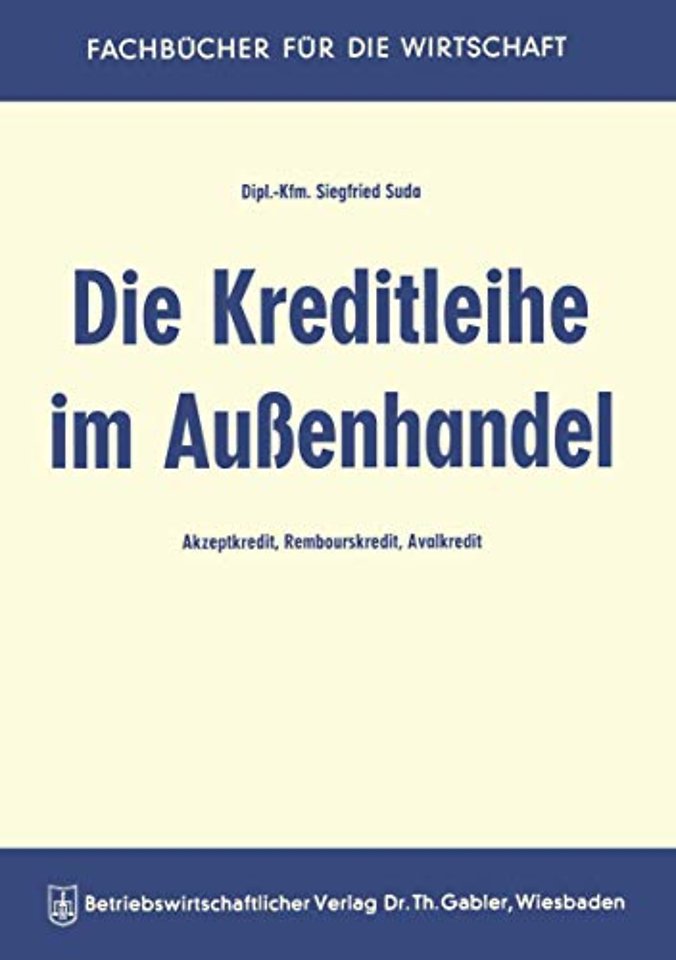 Die Kreditleihe im Außenhandel
