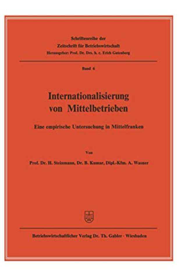 Internationalisierung von Mittelbetrieben