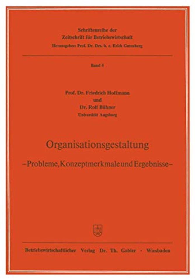 Organisationsgestaltung