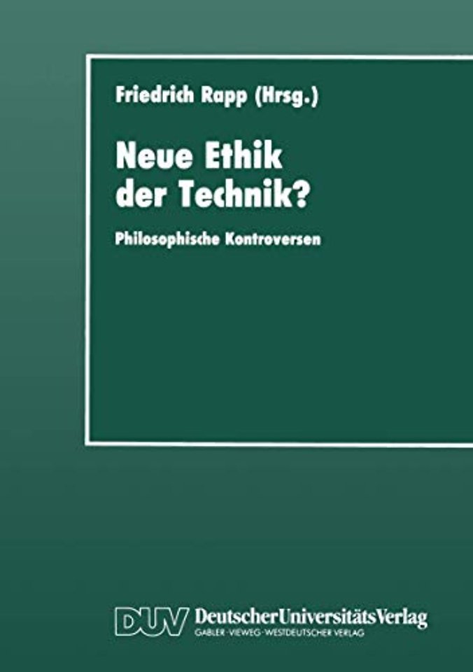 Neue Ethik der Technik?
