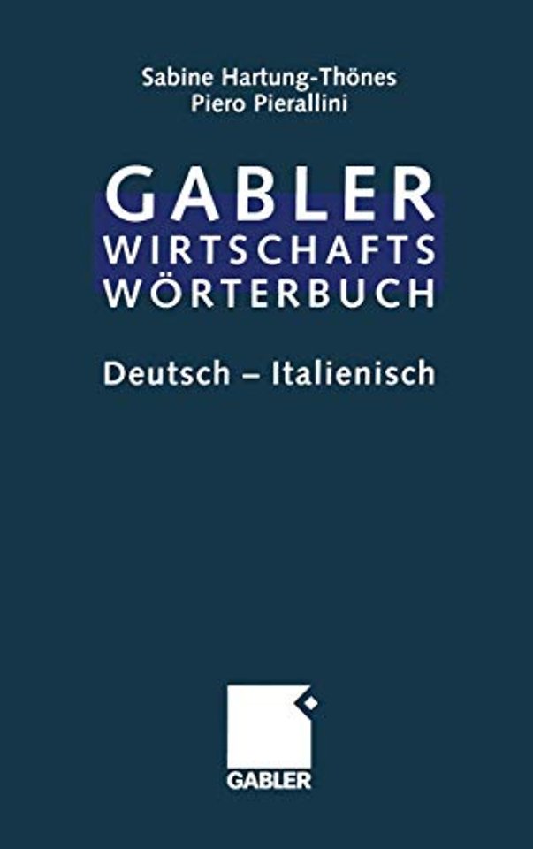 Dizionario Economico-Commerciale / Wirtschaftswörterbuch