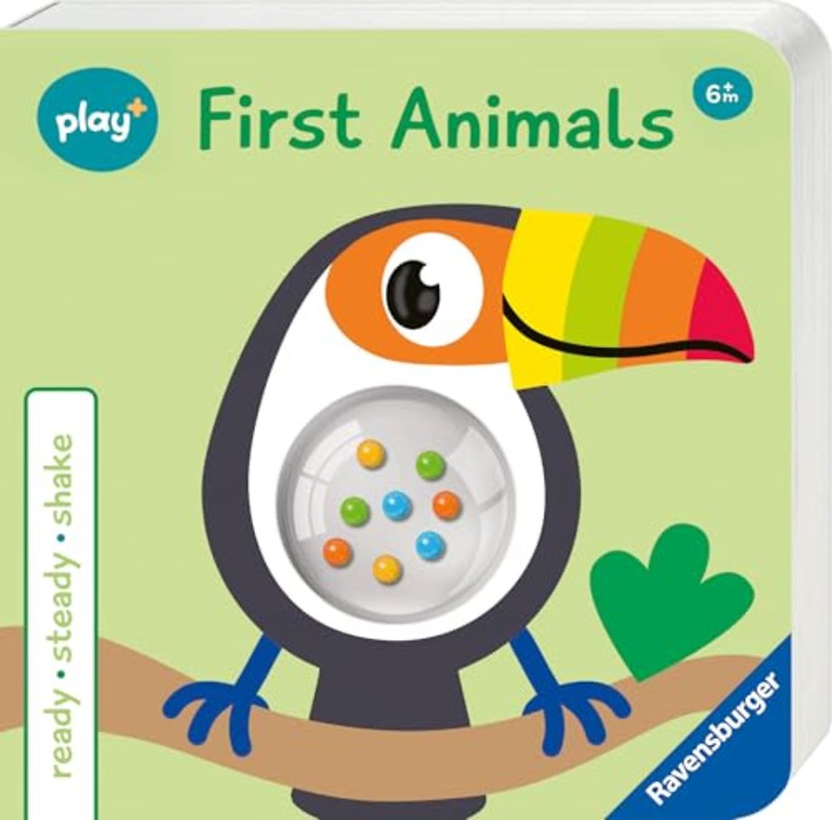 Ravensburger Play+ Infant & Toddler - Ready, Steady Shake: First Animals