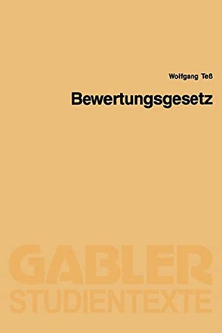 Bewertungsgesetz