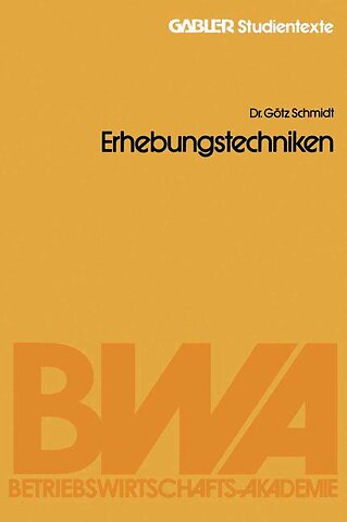 Erhebungstechniken