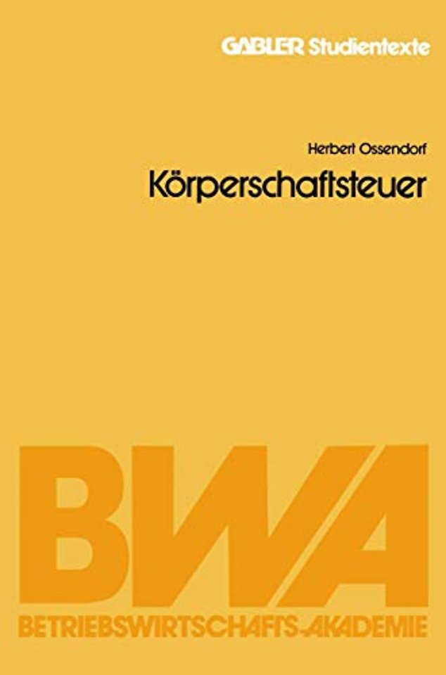 Körperschaftsteuer